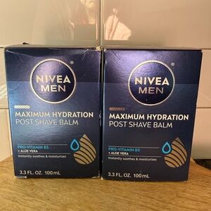 (2) NIVEA MEN Maximum Hydration Post Shave Balm -